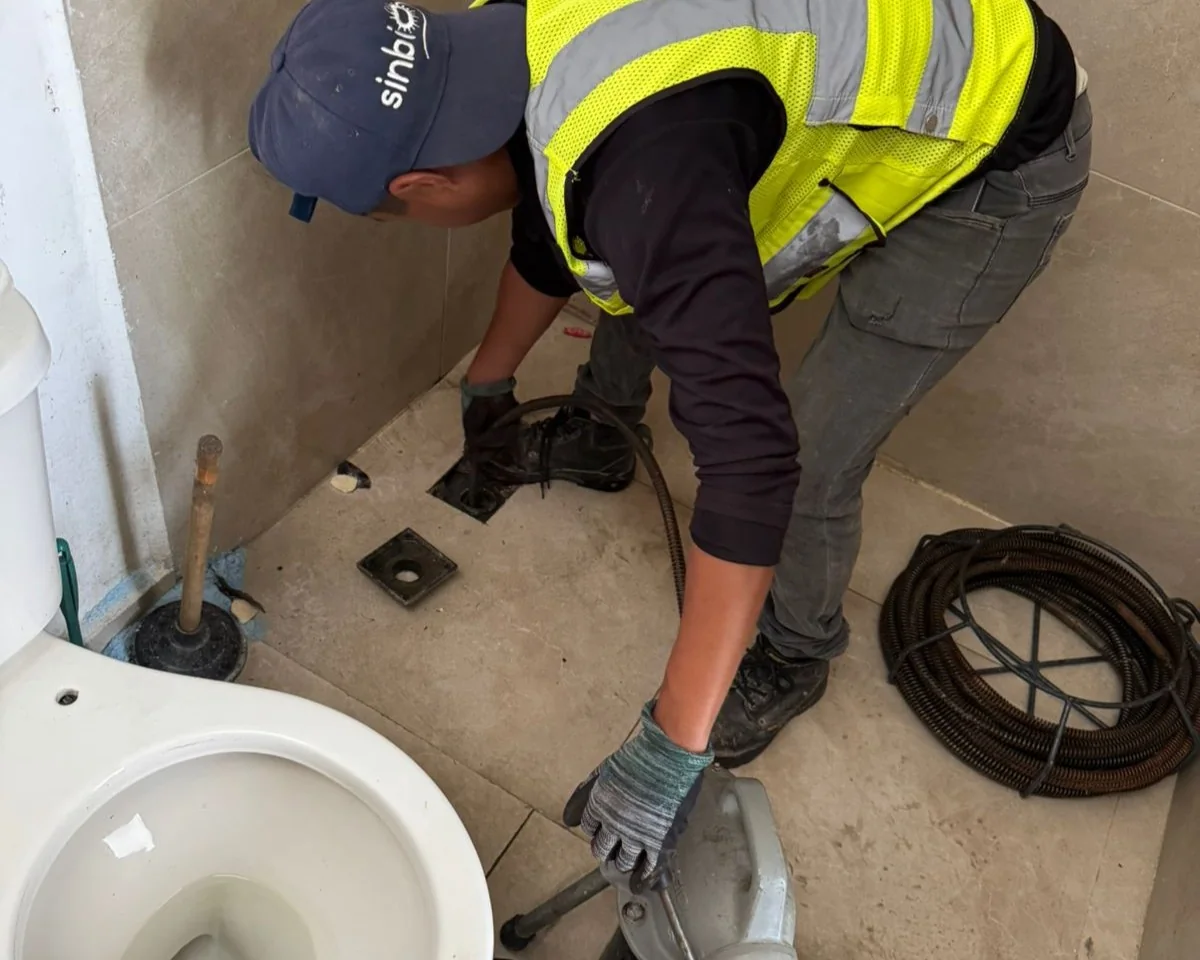 Limpieza técnica de un punto sanitario